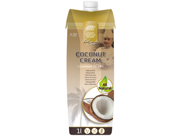 Coconut Cream 22-24% Fat GoldenTurtleForChefs 1 L