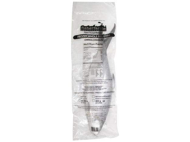 Fisherfarm’s Whole Milkfish 600-800g