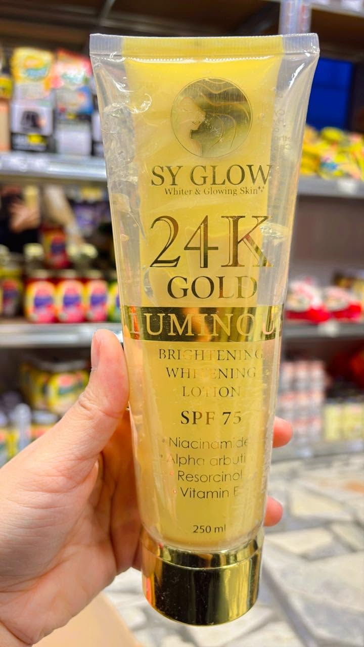 SY Glow 24k Gold Luminous Lotion 250ml
