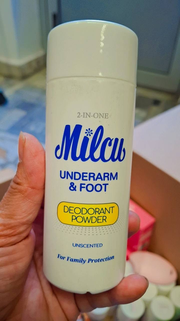 Milcu Underarm & Foot Deodorant Powder 80g