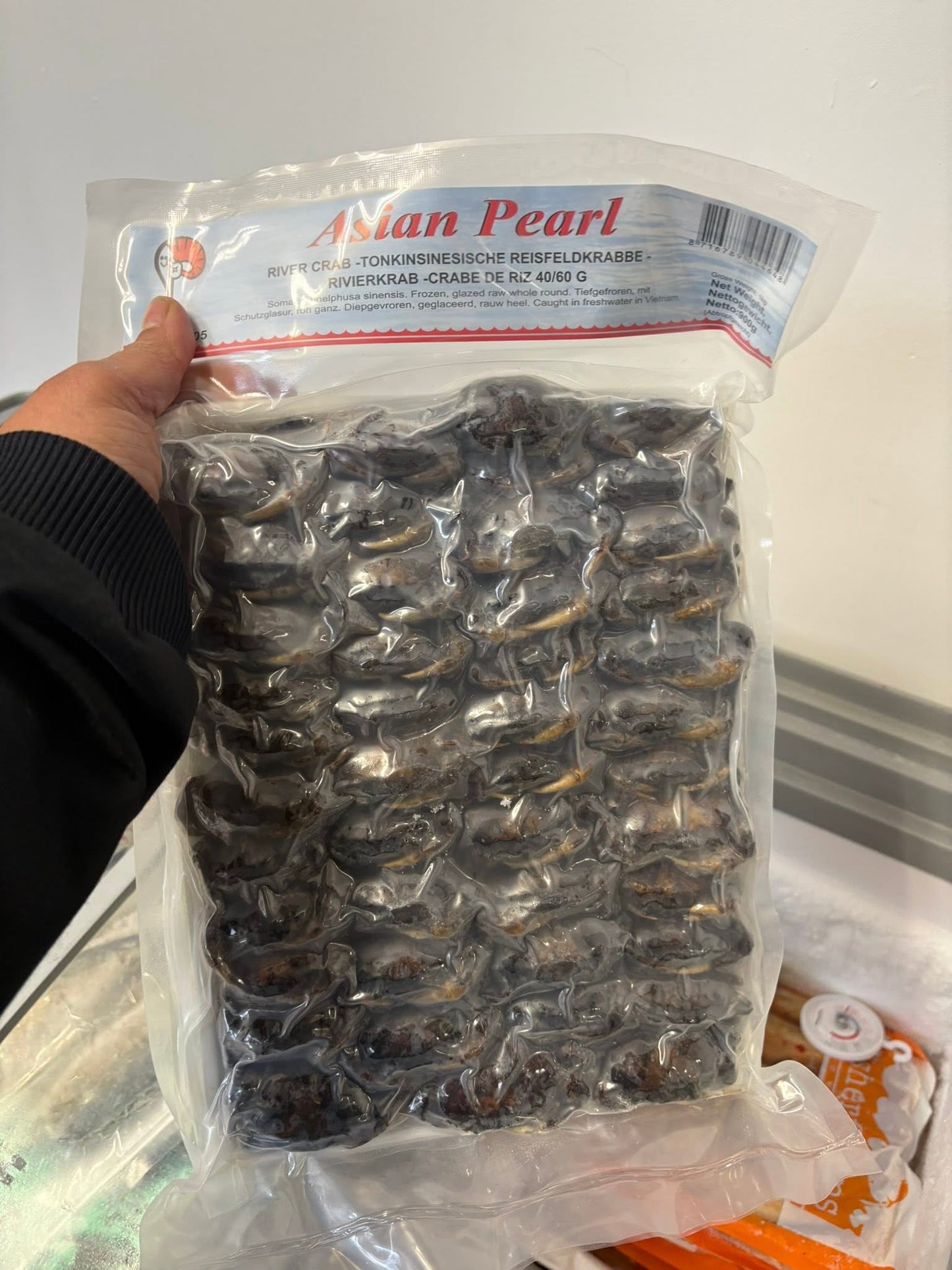 Asian Pearl River Crabs 1KG