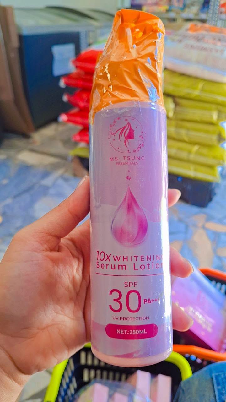 Ms. Tsung 10x Whitening Serum Lotion Spf 30 250ml