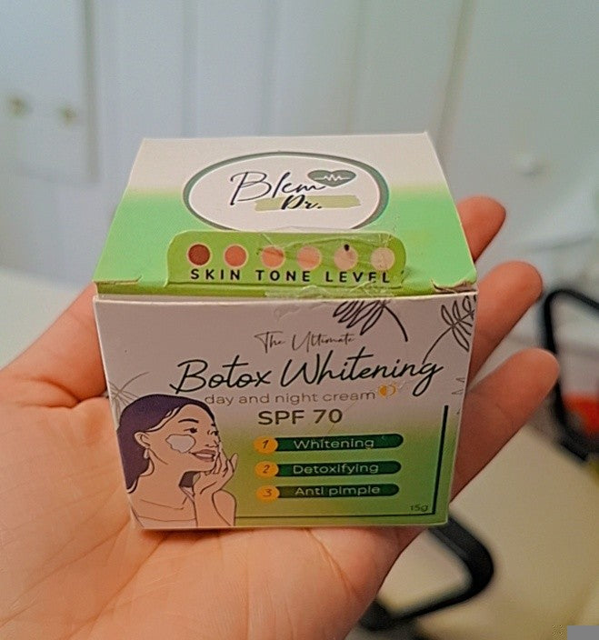 Botox Whitening spf 70 Cream 15g