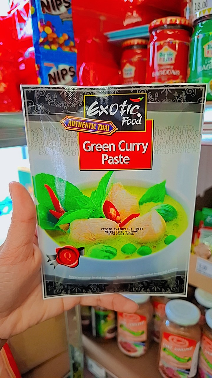 Exotic Food Green Curry Paste 50g