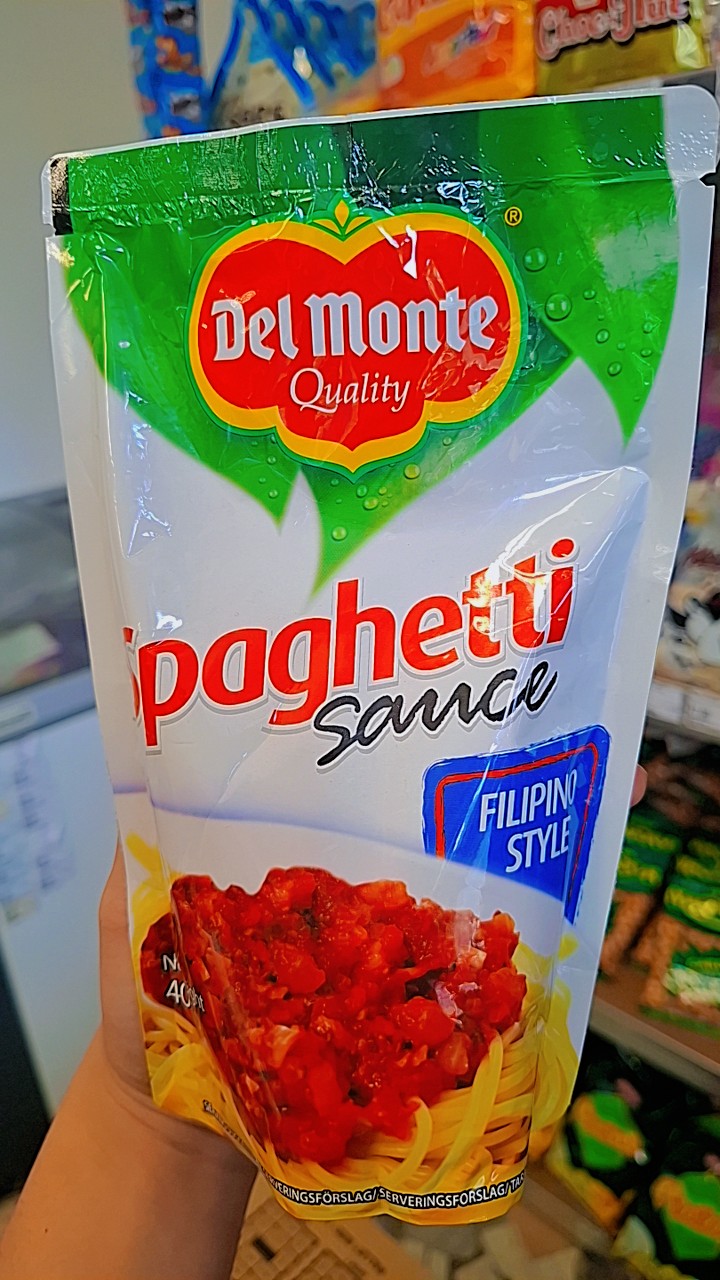 Del Monte Spaghetti Sauce Filipino Style