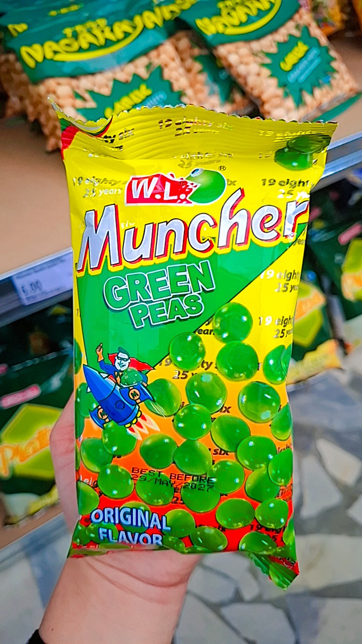 Muncher Green Peas 70g