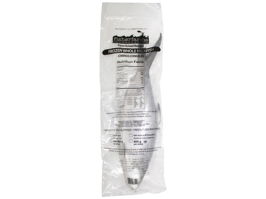 Fisherfarm’s Whole Milkfish 600-800g