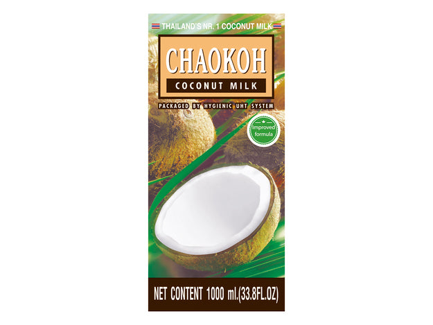 Coconut Milk Tetra Pak (18% Fat) Chaokoh 1 L