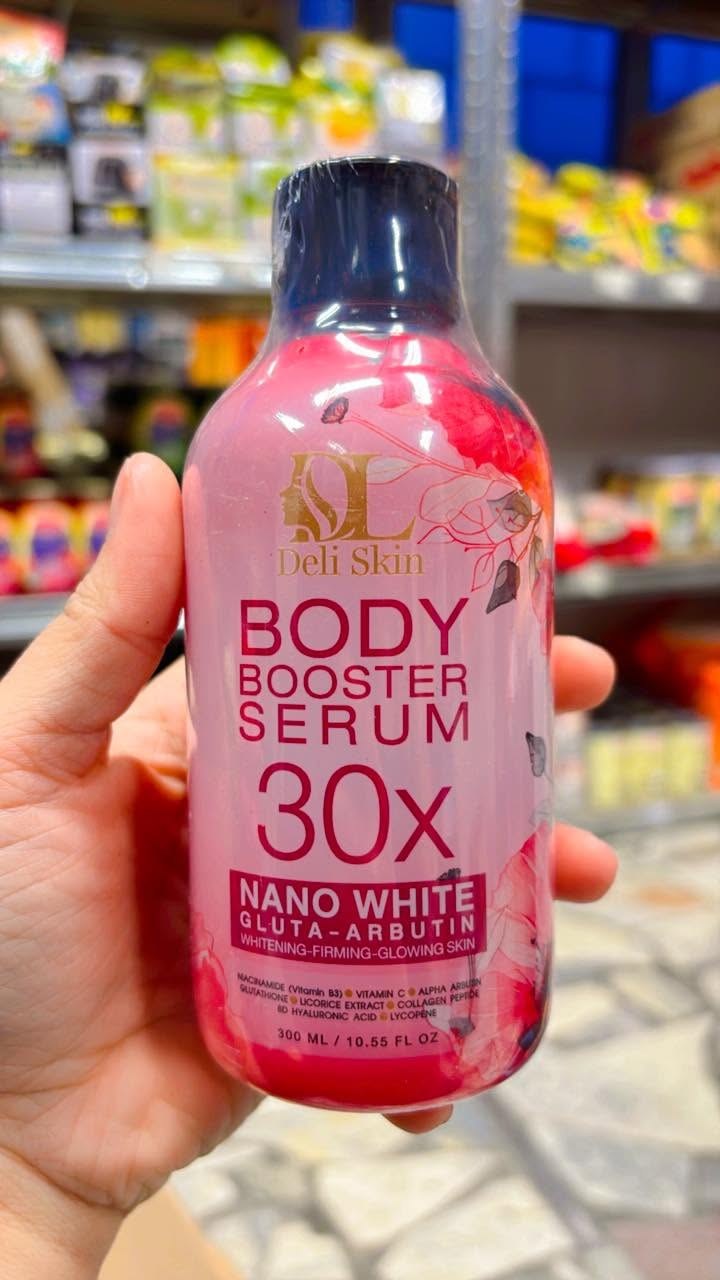 Deli Skin Body Booster Serum 30x Nano White Gluta Arbutin