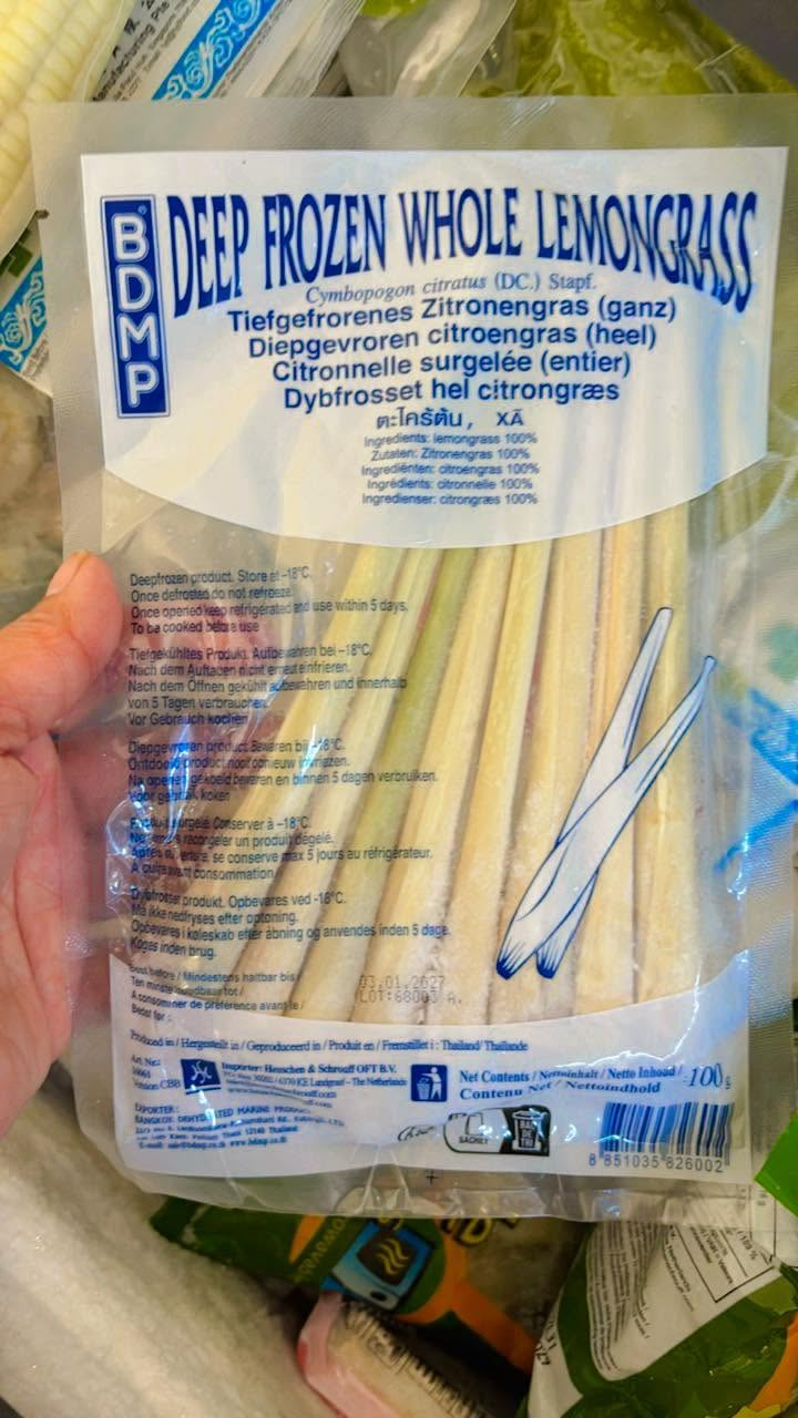 BDMP Deep Frozen Whole Lemongrass 100g