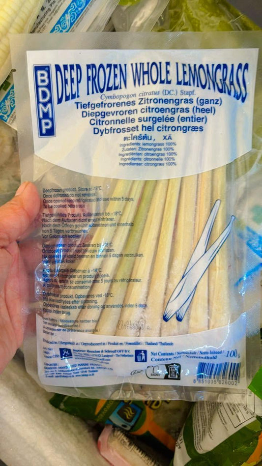 BDMP Deep Frozen Whole Lemongrass 100g