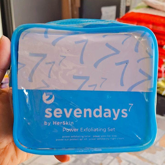 Sevendays by HerSkin Exfoliating Cosmetic Set