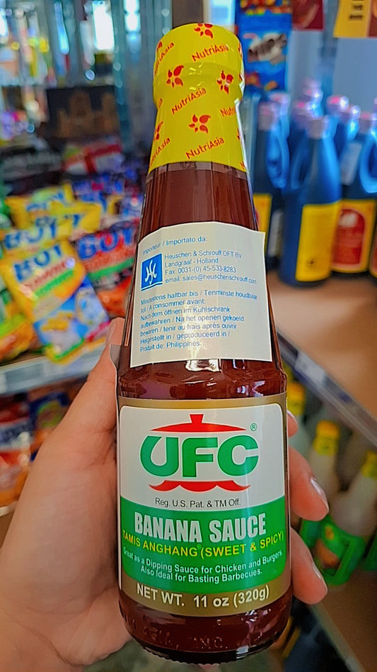 UFC Ketchup bananowy słodko-ostry 320g