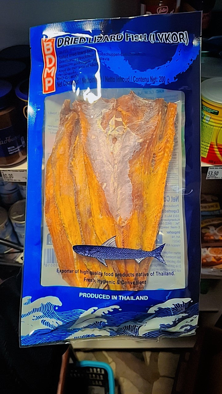 BDMP Dried Lizard Fish 200g