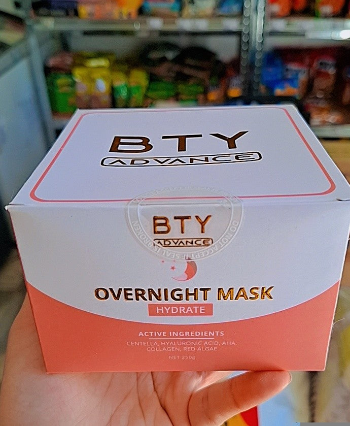 BTY Night Face Mask 250ml
