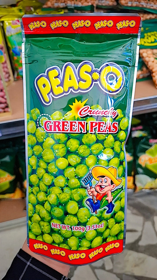 Peaso Crunchy Green Peas 100g