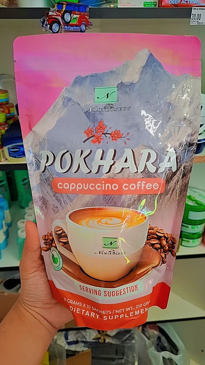 Pokhara Cappuccino Coffee 210g p