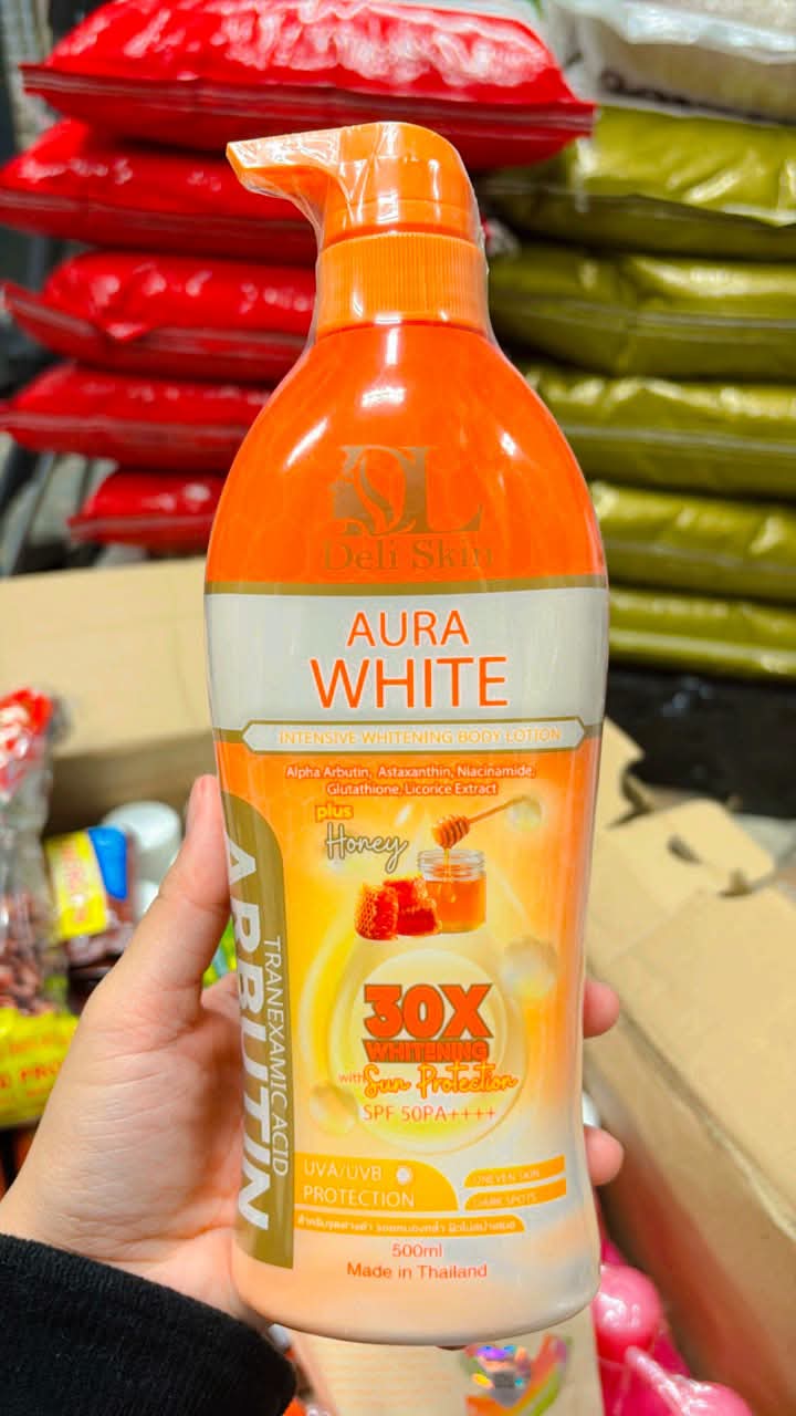 Deli Skin Aura White Lotion 500ml