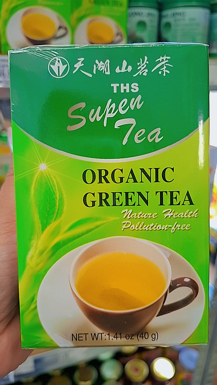 The Super Tea Organic Green Tea 40g