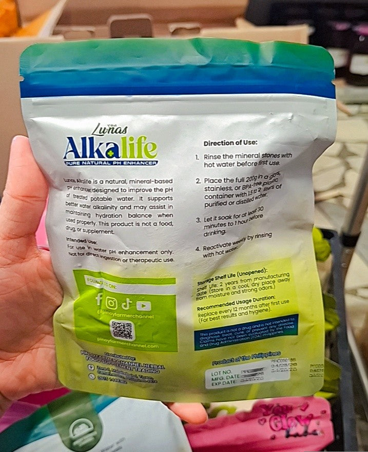 Lunas Alkalife Pure Natural Enchancer 200g
