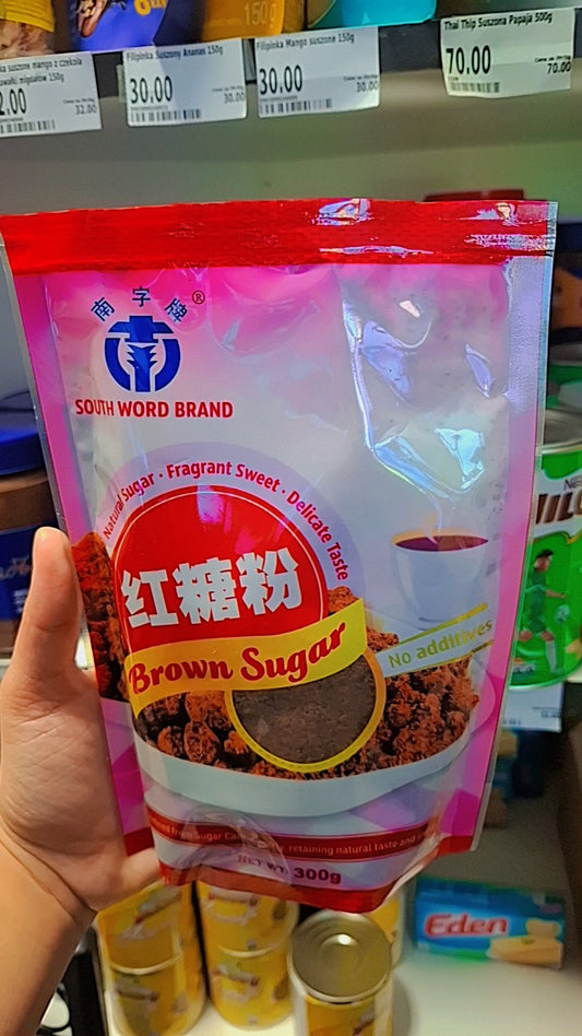 South Word Brand Cukier Brązowy 300g