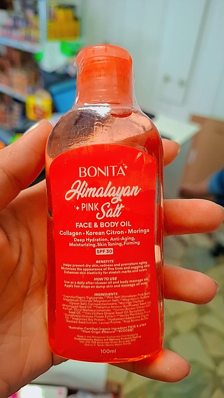 Bonita Himalayan Sea Salt Body Oil 100ml
