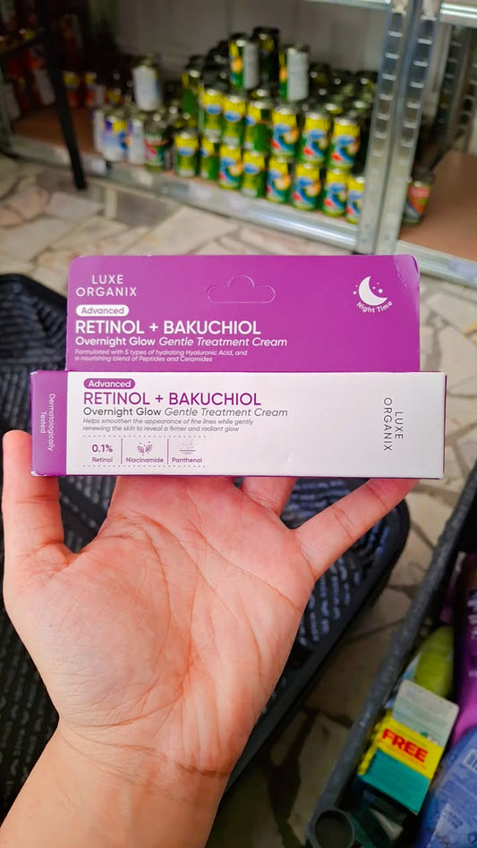 Luxe Organix Retinol + Bakuchiol Cream 30g